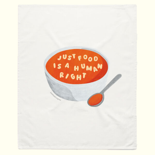 Alphabet Soup tea towel  Thumbnail